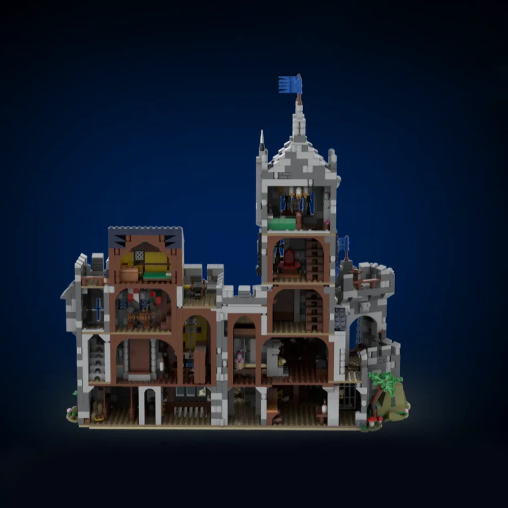 Блочный конструктор MOC из частиц