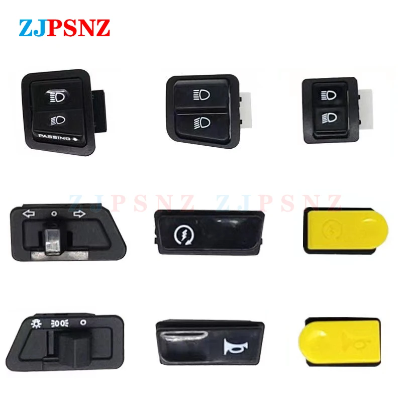 

Motorcycle Switches Button Horn Turn Signal High Low Beam Electric Start Button Simmer Switches Assembly 50cc 100cc 125cc 150cc