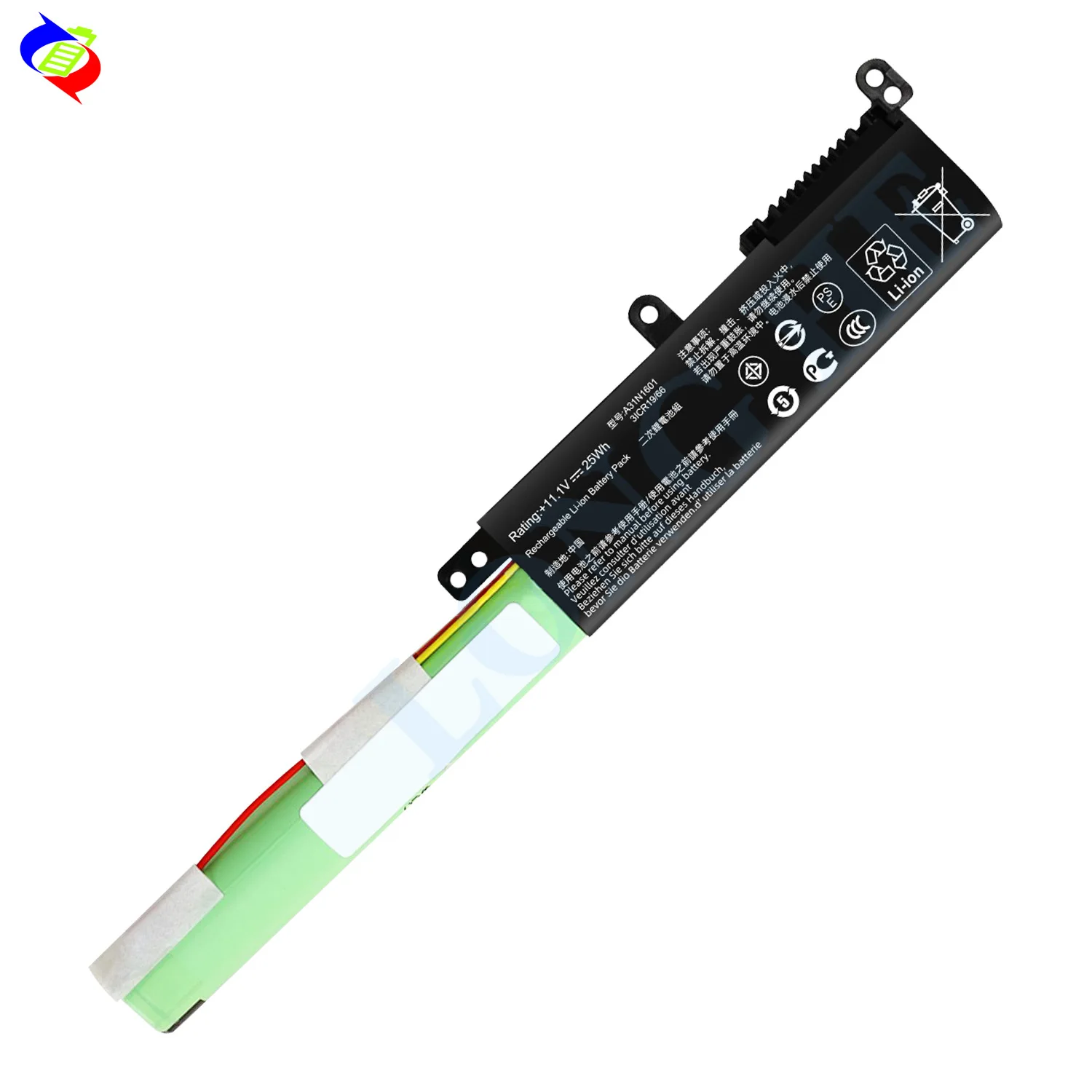 Фото Аккумулятор для ноутбука ASUS VivoBook X541SA F541UA F541UA-GQ1333T F541UA-1A A31LP4Q 3INR19/66 0B110-00440000 A31N1601 №2