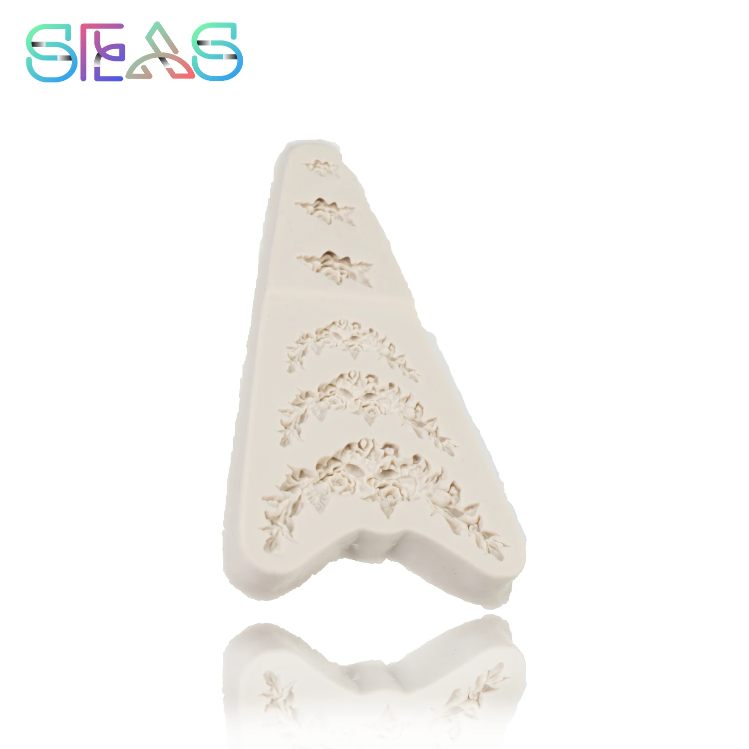 

Силиконовая форма для выпечки, барокко, цветок