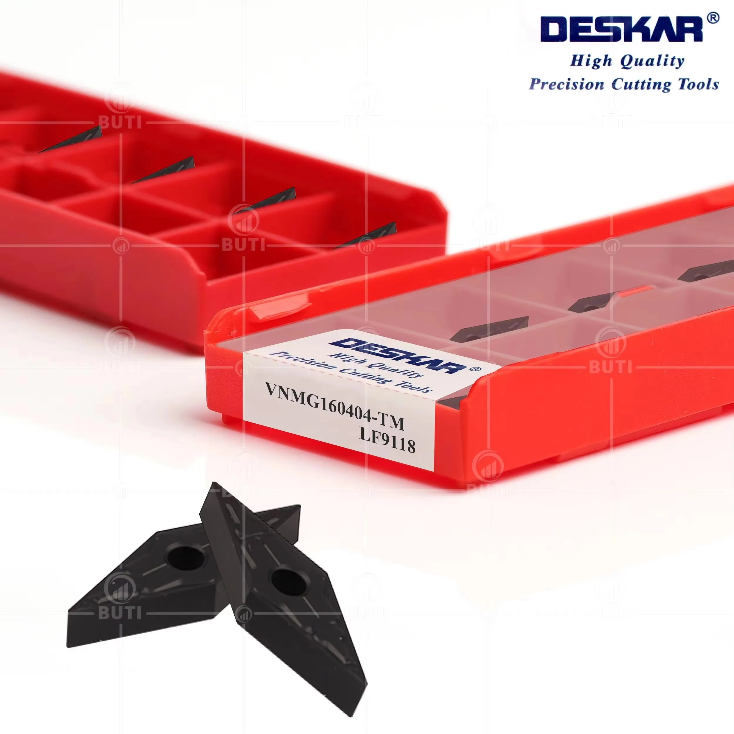 

VNMG160404 VNMG160408 VNMG160412-TM LF9118 DESKAR 100% оригинальная серия токарных режущих инструментов Токарный станок с ЧПУ Детали для обработки стали