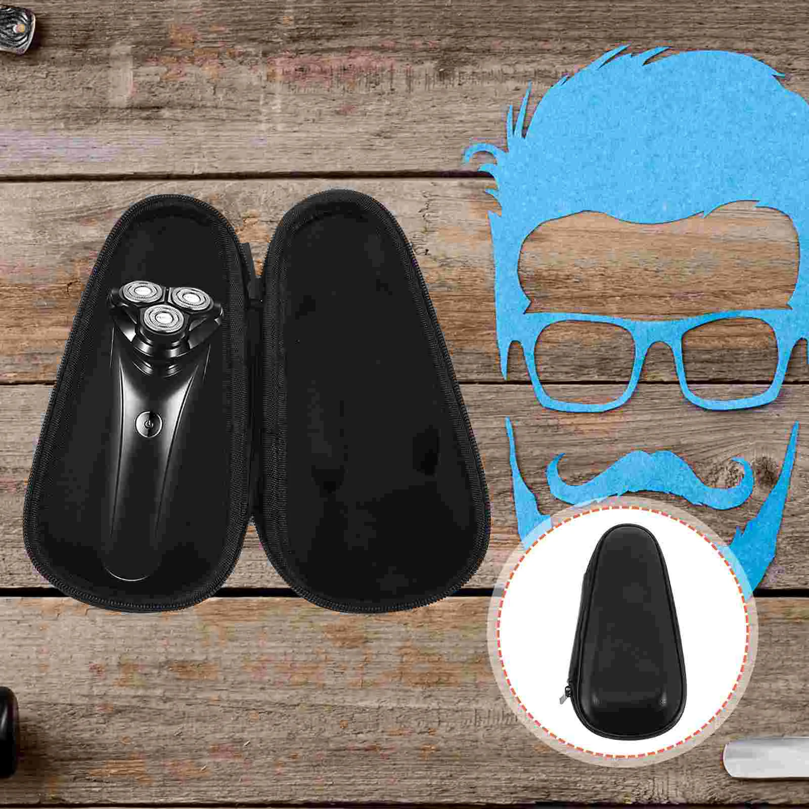 For Men Men Storage Box Lightweight Male Bag Rack Container Foam Beard Organizer Travel