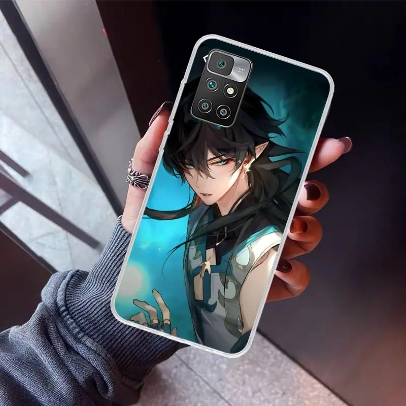 Чехол для телефона Honkai Star Rail Dan Heng Xiaomi Redmi 12C 12 10A 10C 10X 10 9A 9C 9T 9 8A 8 7A 7 6A 6 Pro K70 K60 K40 K20 Soft C
