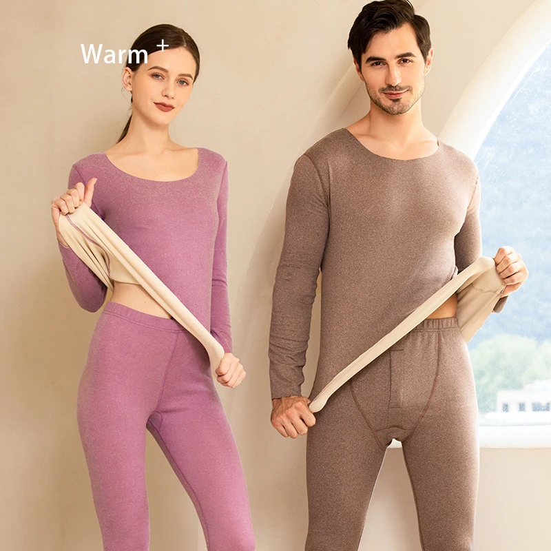  Thermal Underwear For Women Sexy Warm Long Johns For Women Seamless Winter Thermal Underwear Set Warm Thermos Clothing Women/Men 