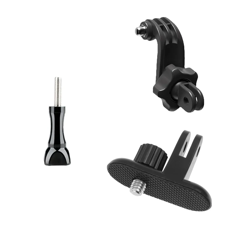 

1/4 адаптер 360 ° регулируемый центр поворотный кронштейн комплект для GoPro Hero 11 10 9 SJCAM AKASO EKEN DJI OSMO YI Insta360 аксессуары