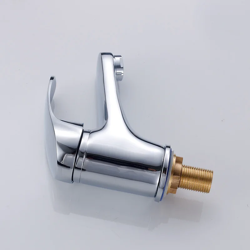 Смеситель для раковины кран горячей и холодной воды настенный ванной комнаты