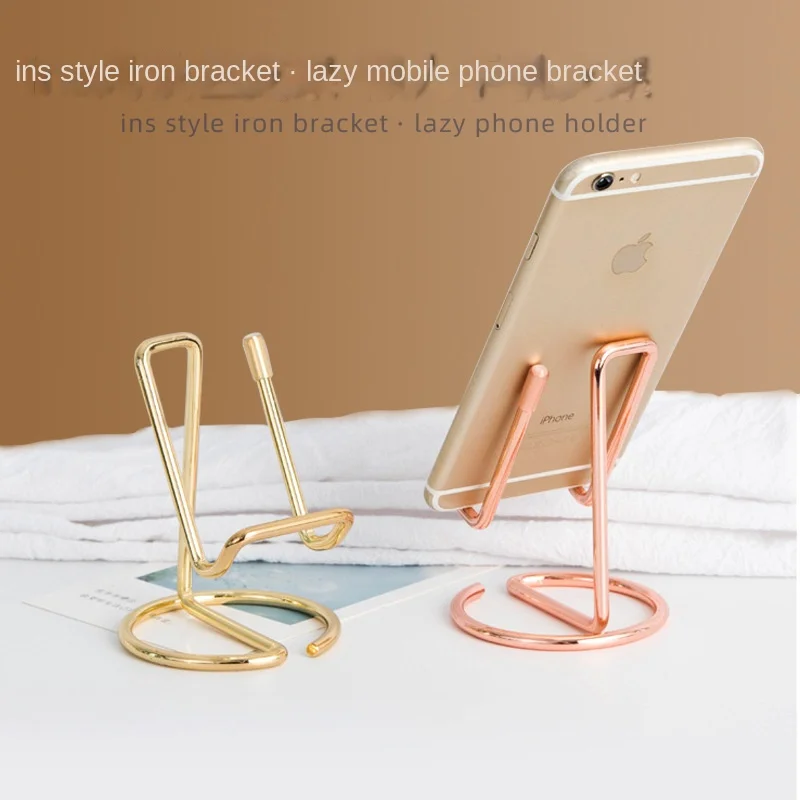 

1PC Business Card Holder Mobile Phone Stand for Desk Cute Metal Display Holder Office Desktop Name Card Holder for Men Women