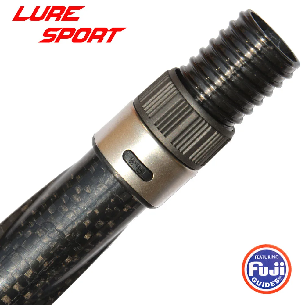 LureSport 3K тканый карбоновый корпус с гайкой FUJI DPS16 спиннинг сиденья литой
