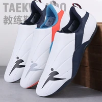taekwondo coach shoes thicker soft bottom rubber bottom shoes adult men women breathable martial arts shoes for instructor