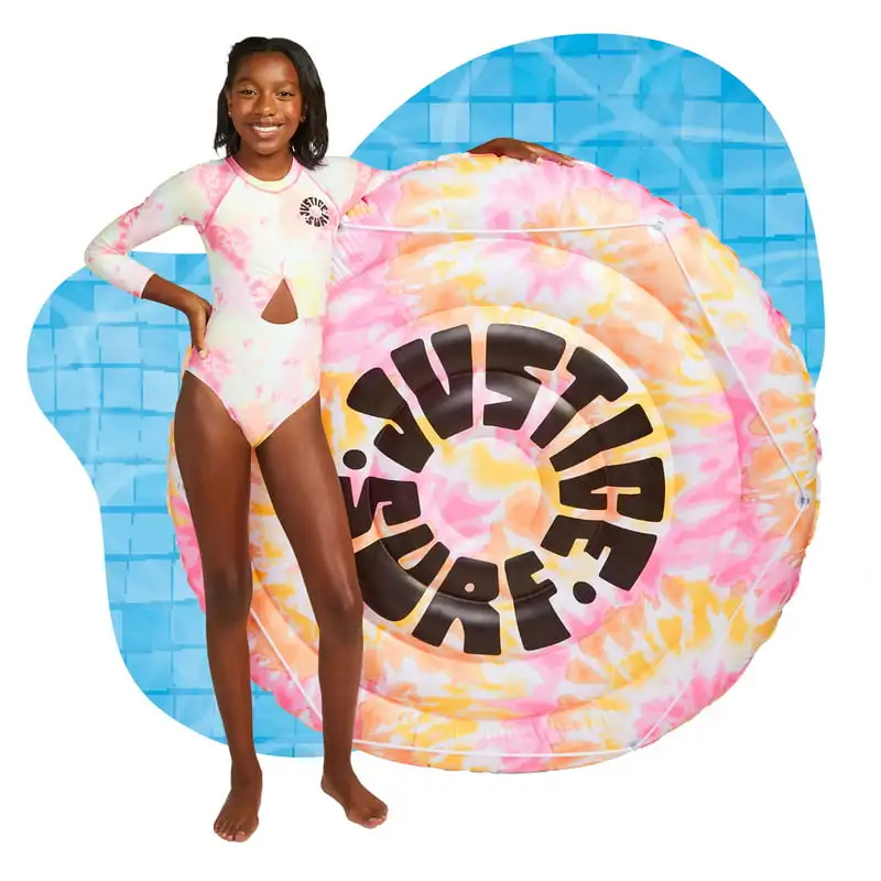 

5ft Floating Pool Float, Pink, for Kids 6+, for Adults, Unisex