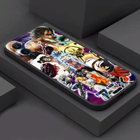 japan naruto anime phone case for funda iphone 11 12 13 pro max 12 13 mini x xr xs max 5s 6 7 8 plus liquid silicon coque etui
