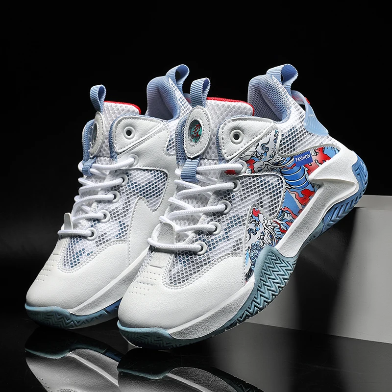 Children's Shoes Kids Sneakers Boys Basketball Shoes Mesh Breathable Sport Shoes Boys Girls Casual Shoes Footwear Tenis Infantil