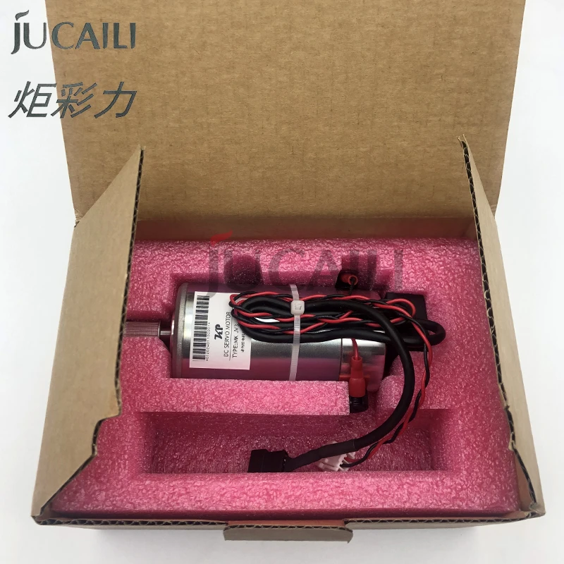 Каретный двигатель JUCAILI MK jv3 для широкоформатного принтера Mimaki JV3 JV22, серводвигатель постоянного тока JV33-130 JV33-160 CJV30 TS34 TX3 (art.: 3920d44cdc655) - 3920d44cdc655