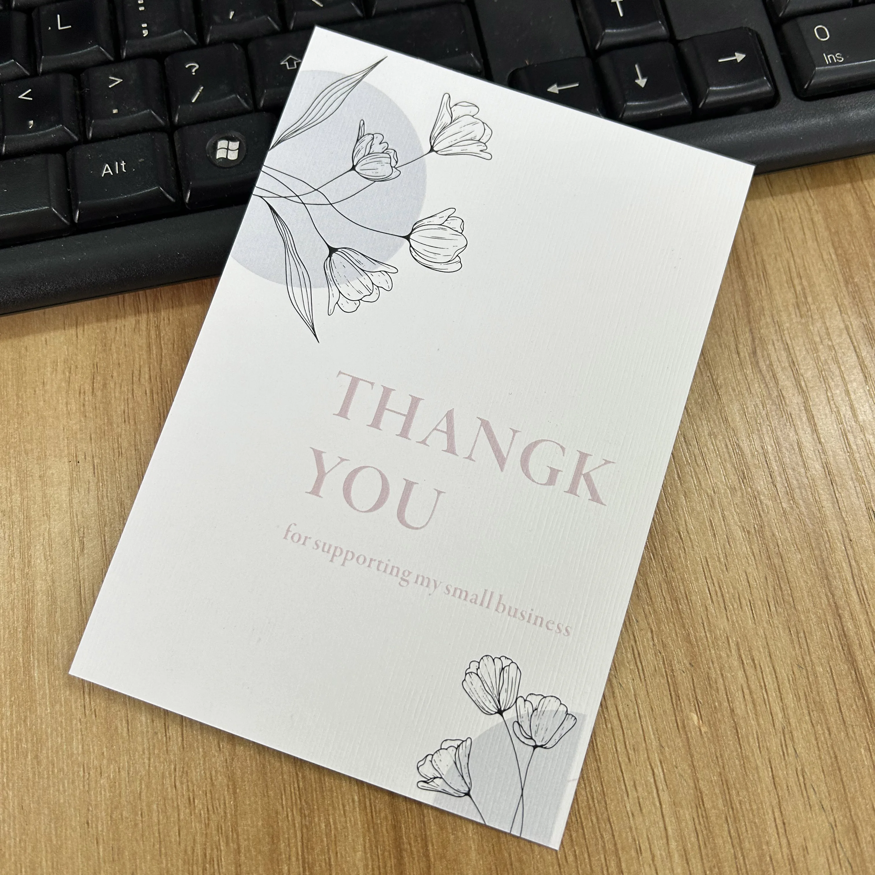 100x145 мм 100 шт. специальная бумага заказ магазина карточка с благодарностью