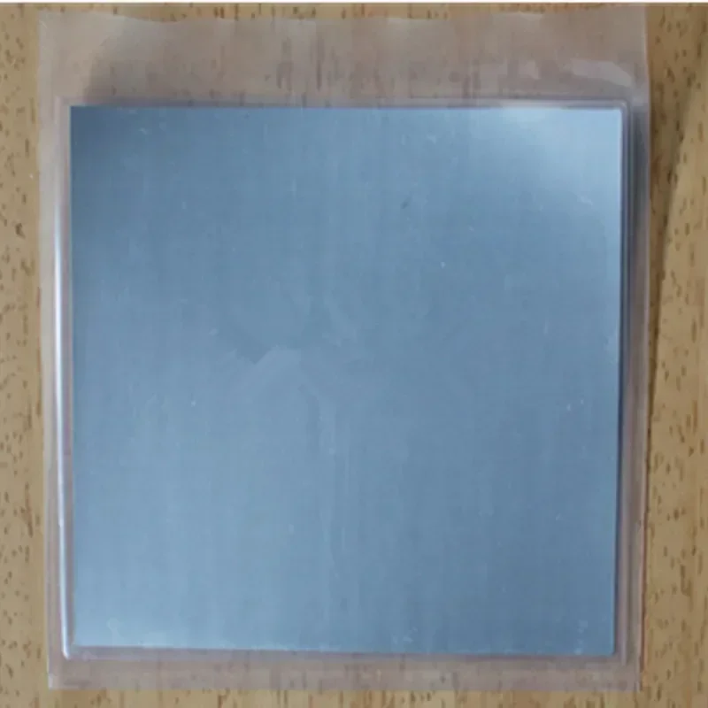 Индиевая фольга чистоты 99 999% листовая металлическая пластина из высокочистой