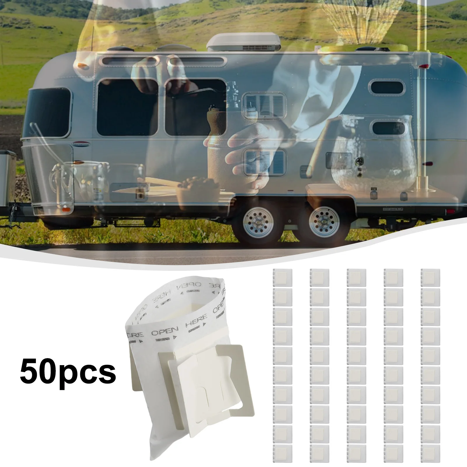 50 шт. подвесной фильтр-мешок для ушей 74x90 мм одноразовый фильтр офиса дома на