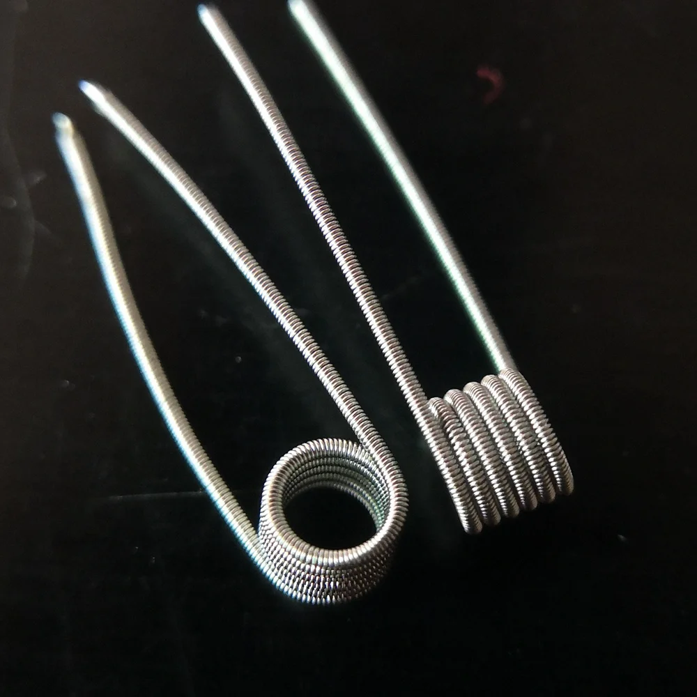 BSKR высококачественные готовые катушки 2 5 мм NI80/A1/SS316L MTL Alien Coil Clapton для