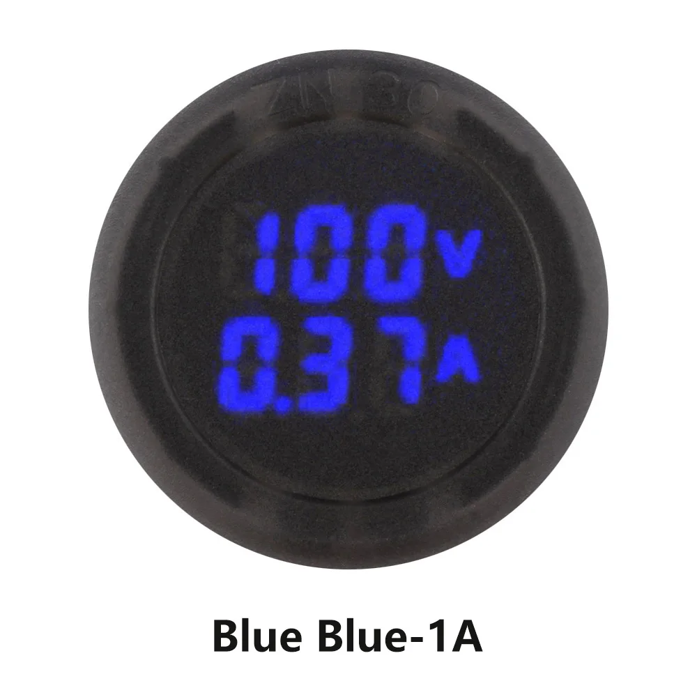 

Aideepen Цифровой вольтметр постоянного тока 5-100В красный синий