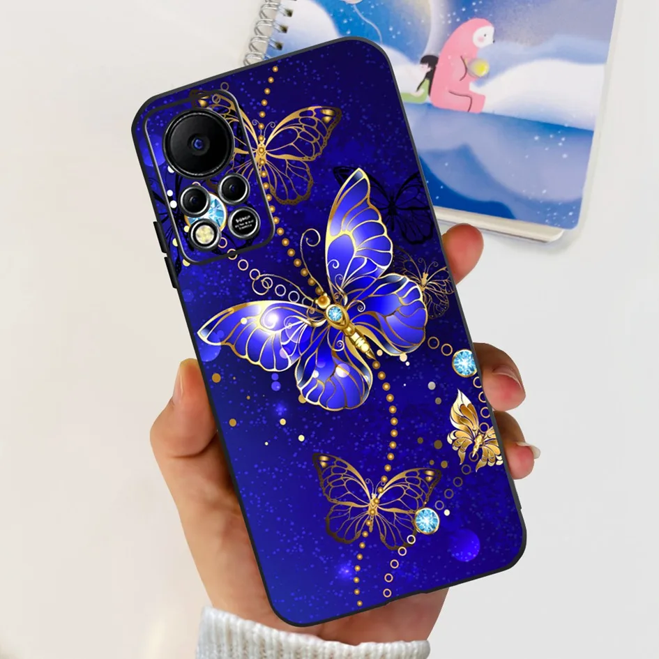 Чехол для телефона Infinix Hot 11s NFC X6812B чехол с милым астронавтом мультяшный мягкий