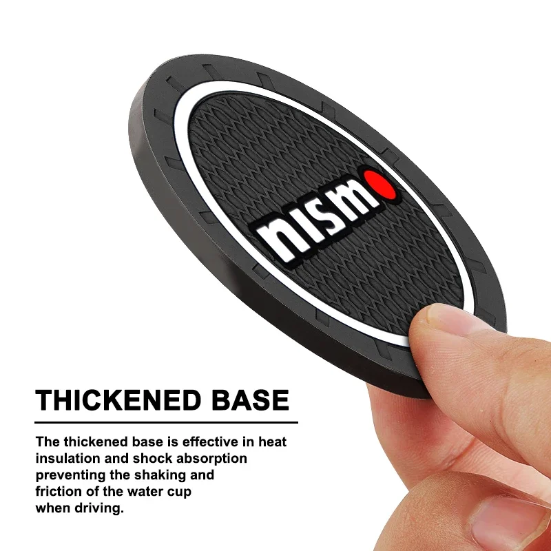 Автомобильный держатель для бутылки с водой силикагель NISMO Nissan embiem Qashqai Juke Leaf Micra