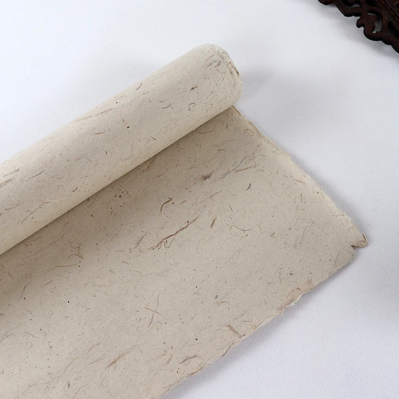 Chinese Half-Ripe Xuan Paper Thicken Yunlong Long Fiber Rice Paper Brush Calligraphy Creation Papel Arroz Chinese Drawing Papier