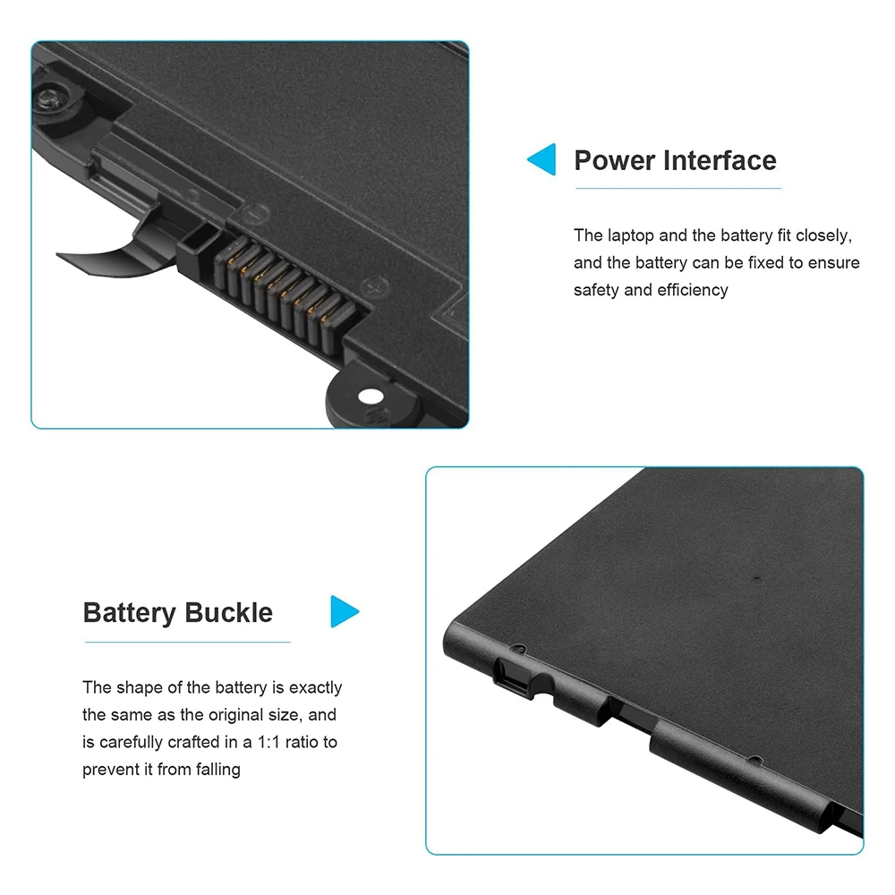 Фото SN03XL ST03XL Батарея для HP EliteBook 820 G3 G4 серии 725 G3 725 G4 серии HSTNN-DB6V HSTNN-l42C HSTNN-UB6T SN03044XL HSTNN-I42C 800514-001 800232-541 800232-241 800232-271 №5