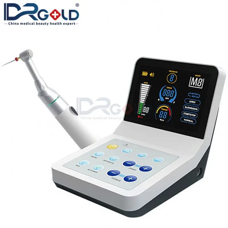 

R-Smart Plus Dental Endo Motor With Apex Locator Endodontic Treatment Device Reciprocating 5 Modes niti files