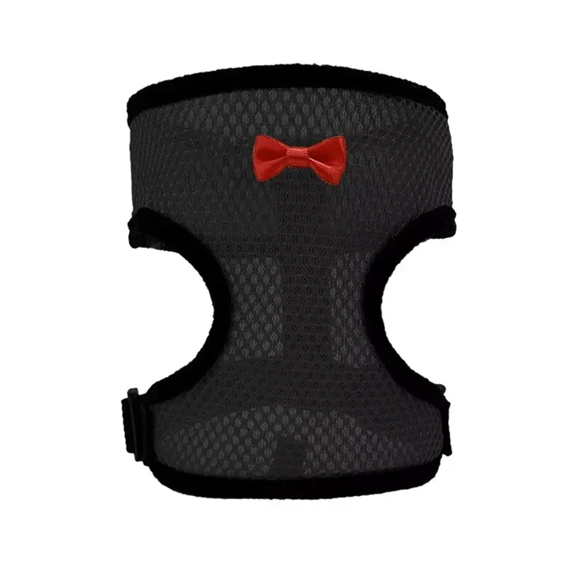 

2022JMT L Size Fashion Chicken Vest Hen Belt Pet Harness Matching Collars Bow Comfortable Leads Breathable Poultry Supplies