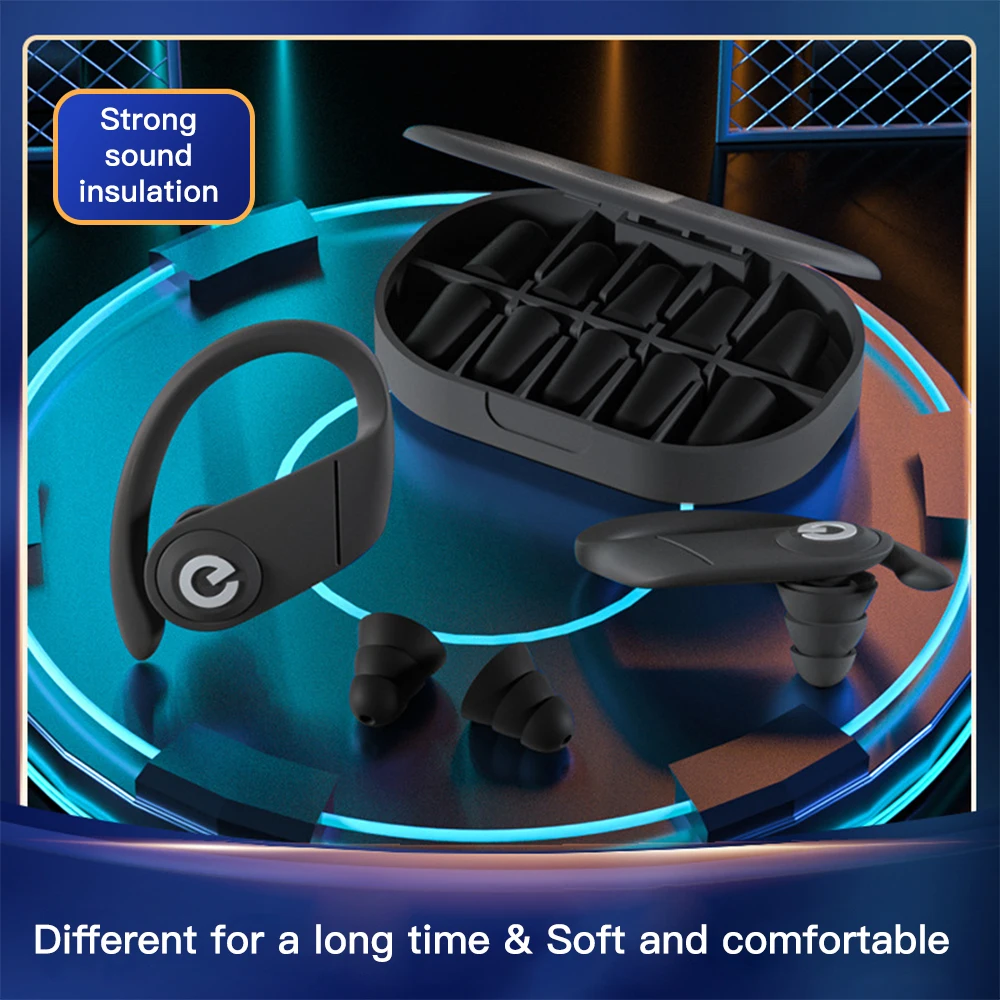 

Мягкие силиконовые беруши для сна, звукоизоляция, водонепроницаемая защита ушей, беруши, шумовые беруши для сна, особый звук, отскок