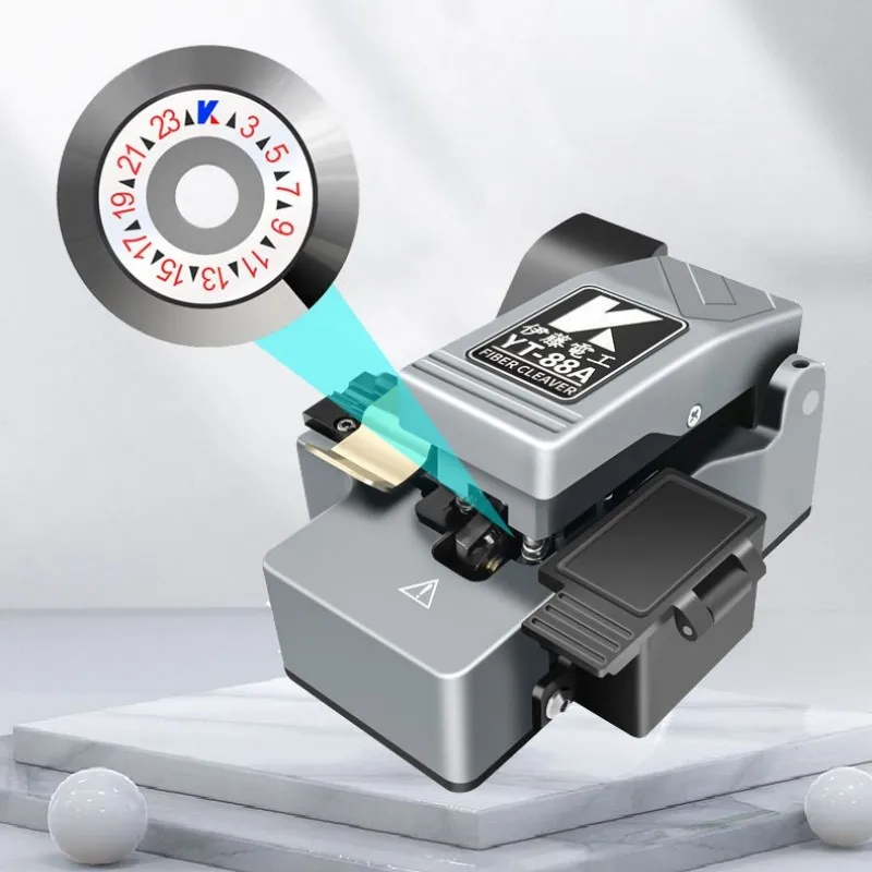 FTTH Fiber Optic Tools YT-88A Series Optical Fiber Cleaver High Precision Fiber Cutter