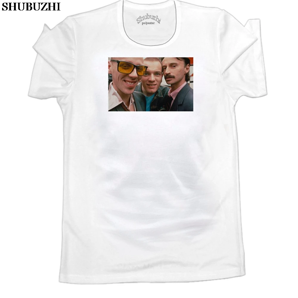 

fashion t-shirts trainspotting vintage movie T Shirts Family Brand Short Sleeve Boyfriend's T Shirts