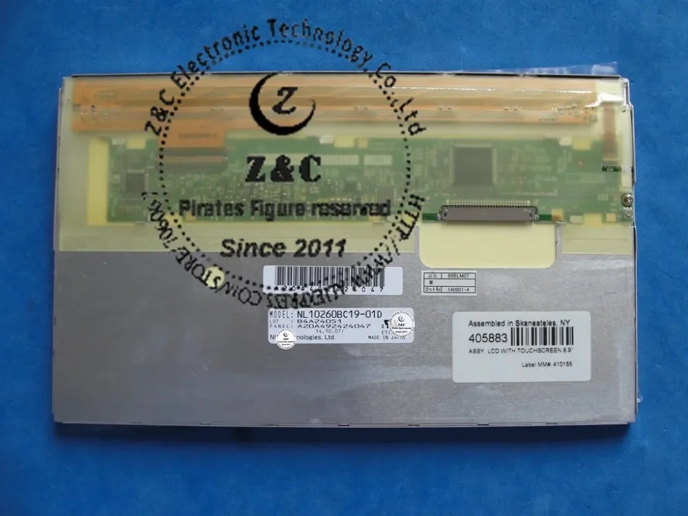 Оригинальный ЖК-дисплей для промышленного оборудования NEC класса А + 8 9 дюйма 1024*600