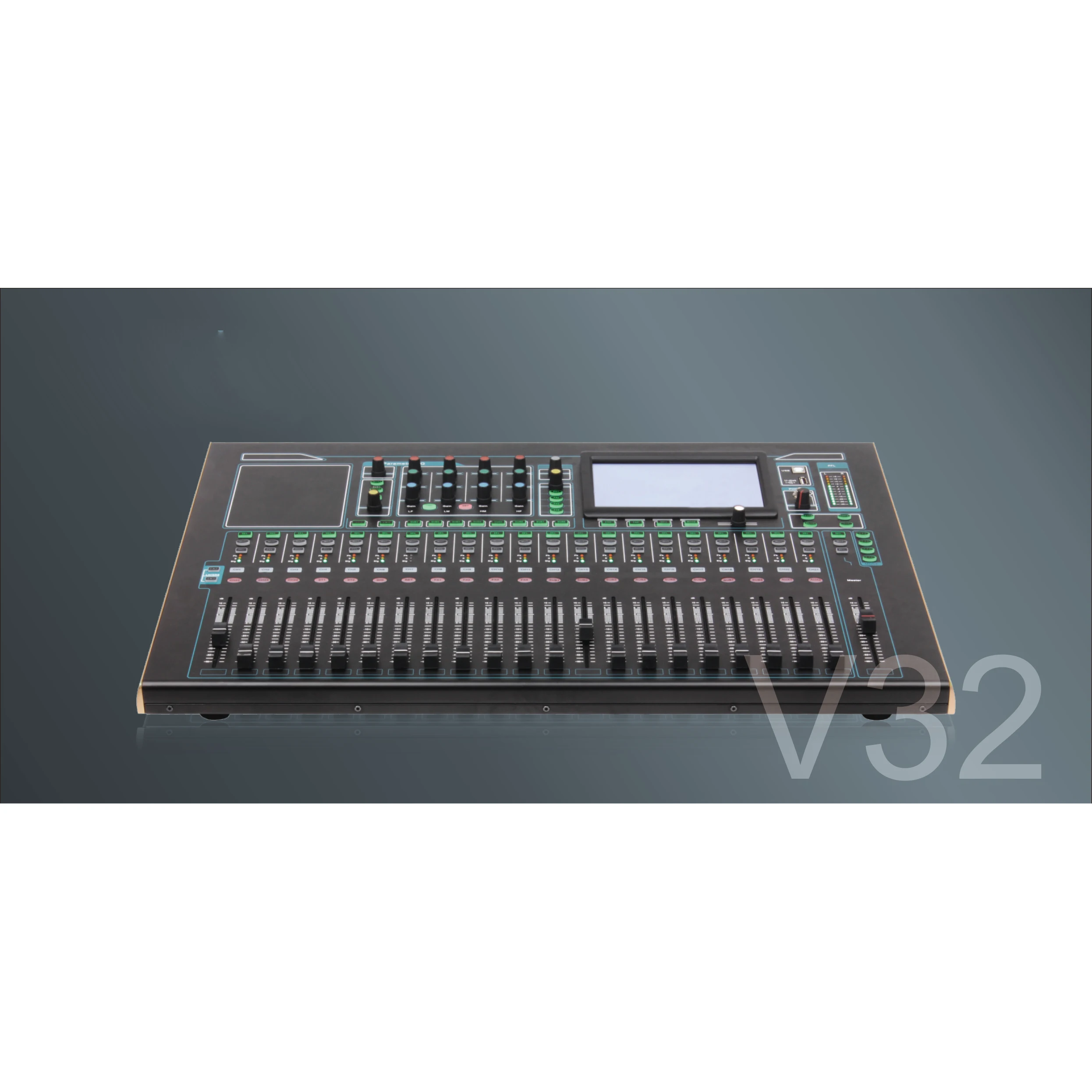 

sound system speaker audio system dj box 32 channel digital mixer