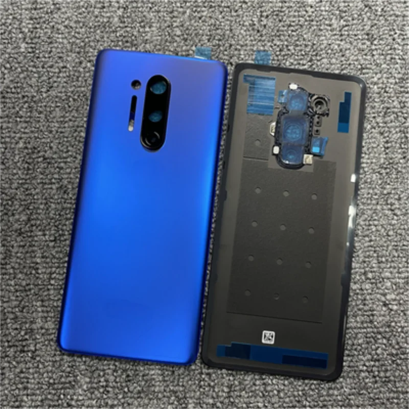 Задний корпус для Oneplus 8 Pro 6 78 дюйма IN2020 стеклянная задняя крышка ремонт замена