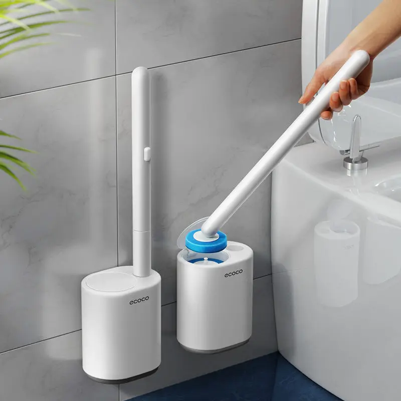

Disposable Toilet Brush Set Wall-mounted Household Toilet Cleaning Brush No Dead Corner Cleaning Toilet Brush Cleaning Products