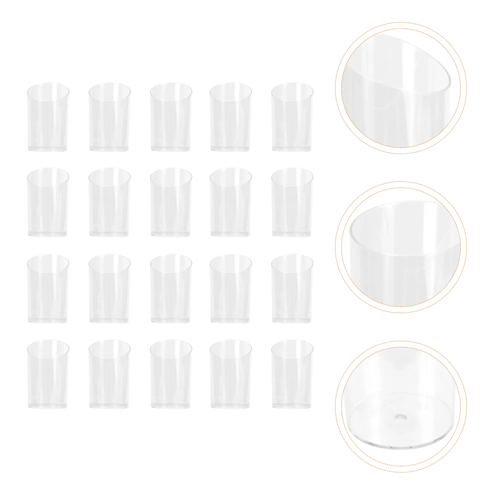 

20 шт., чашки для мороженого