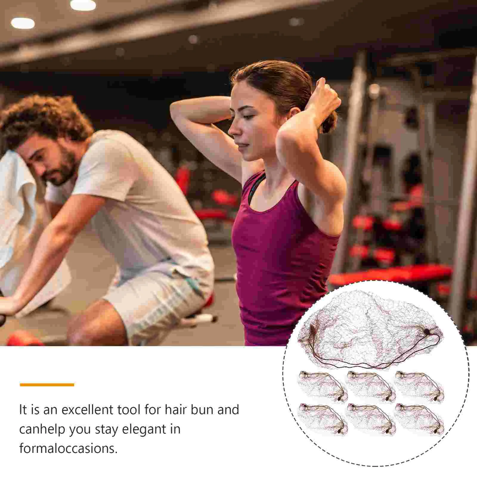 50 шт. сетка для волос эластичная шапочка инструментов Waver невидимые мужские