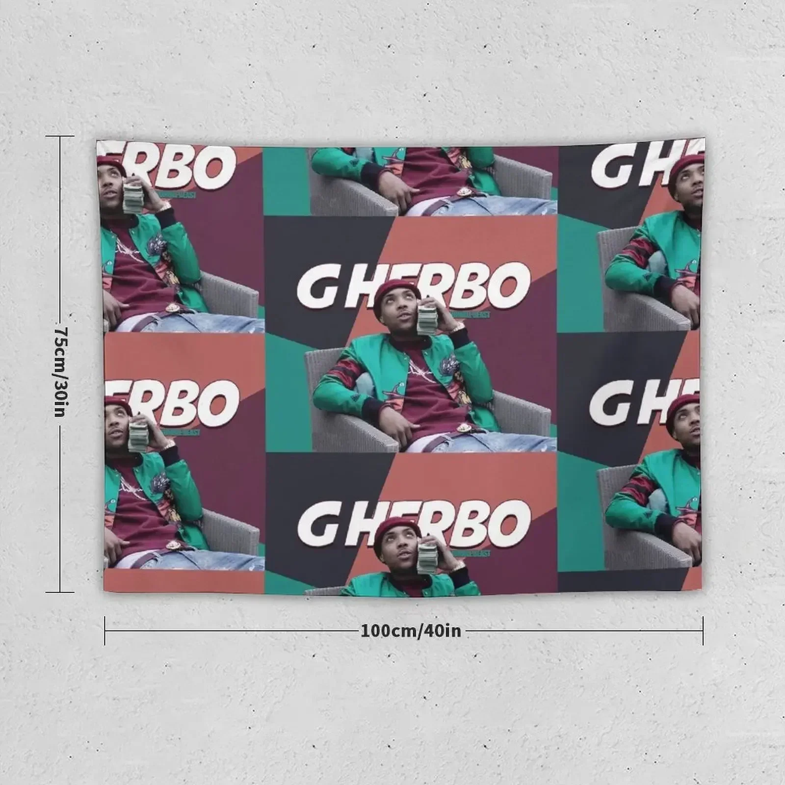 G Herbo &quotMoney Calling&quot Гобелен Открытый Декор Декоративные настенные фрески