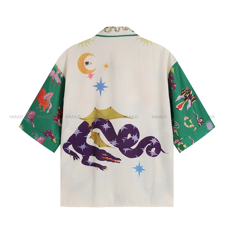 Трендовая блузка с коротким рукавом рубашка женские повседневные пляжные