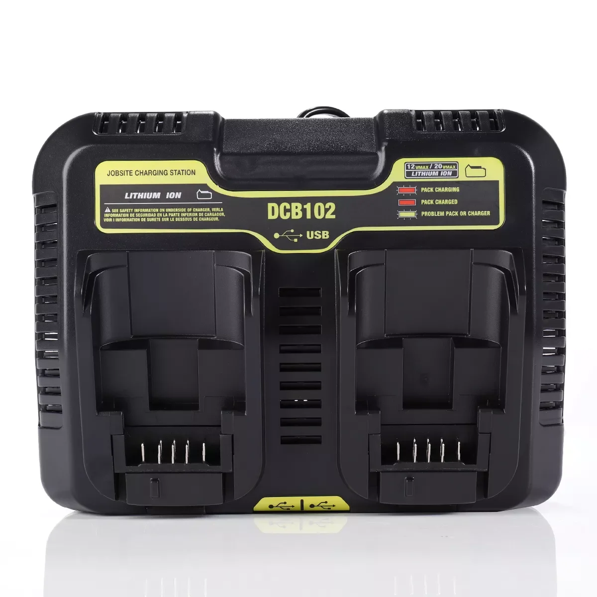 

DCB118 DCB102 battery charger for De-Walt Battery 10.8V 12V 14.4V 18V 20V DCB200 DCB101 DCB115 DCB107 DCB105 DCB140 DCB112