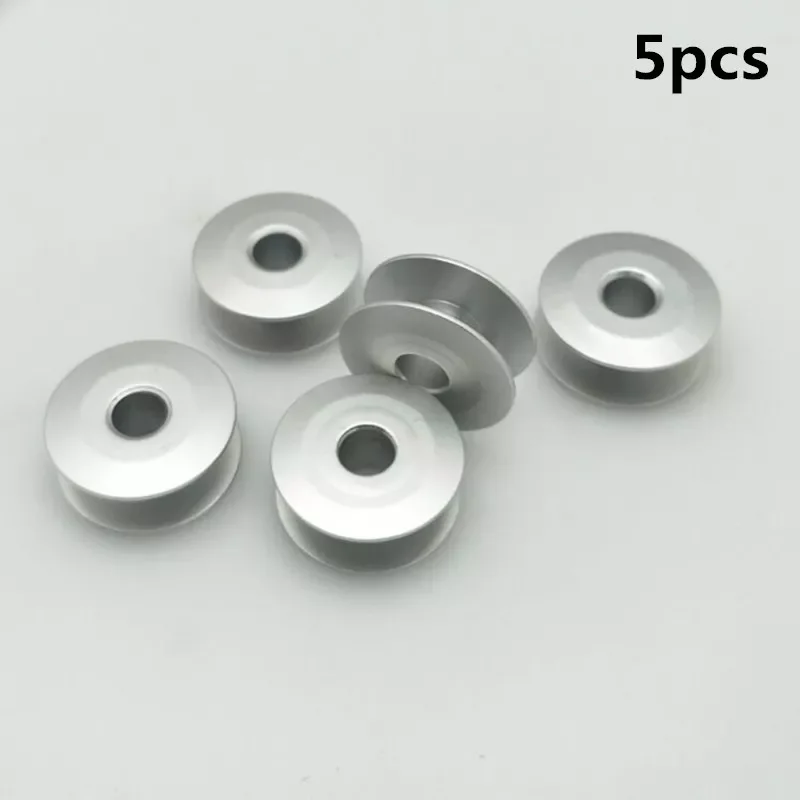 

21mm Industrial Aluminum Bobbins For Singer Brother Sewing Machine Tools #272152A 5BB5461-1
