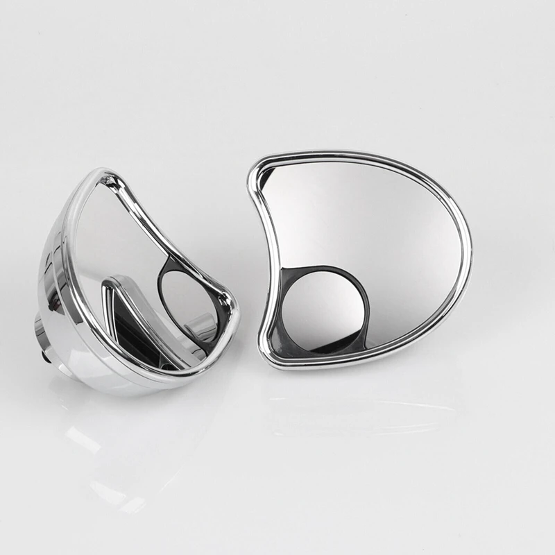 Хром крыло летучая мышь внутренняя обтекатель боковые зеркала с комплектом