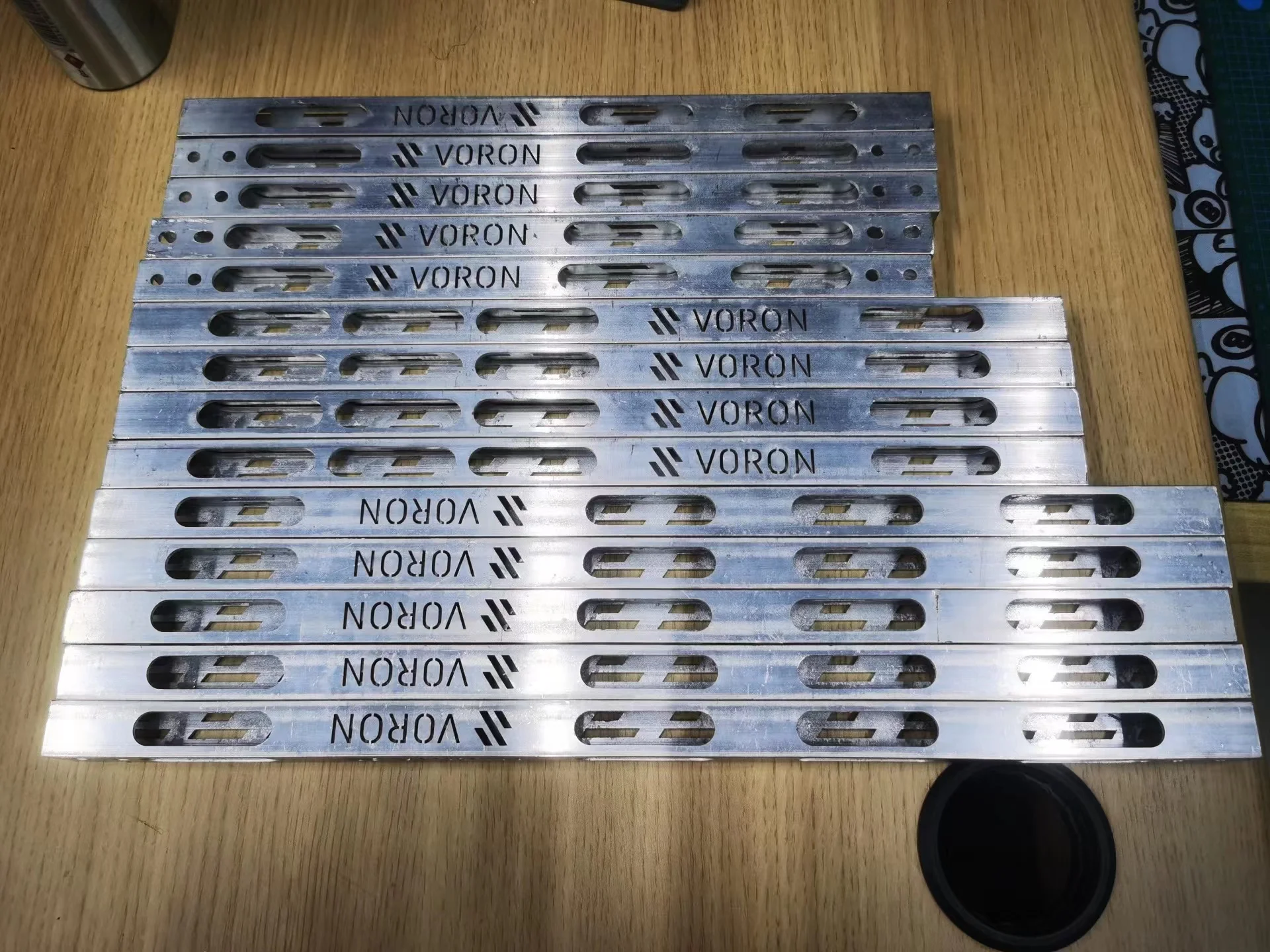 

Baiozraw X-Rail MGN12H X axis gantry AluminumTubes 250/300/350mm Build Size for Voron2.4 Trident