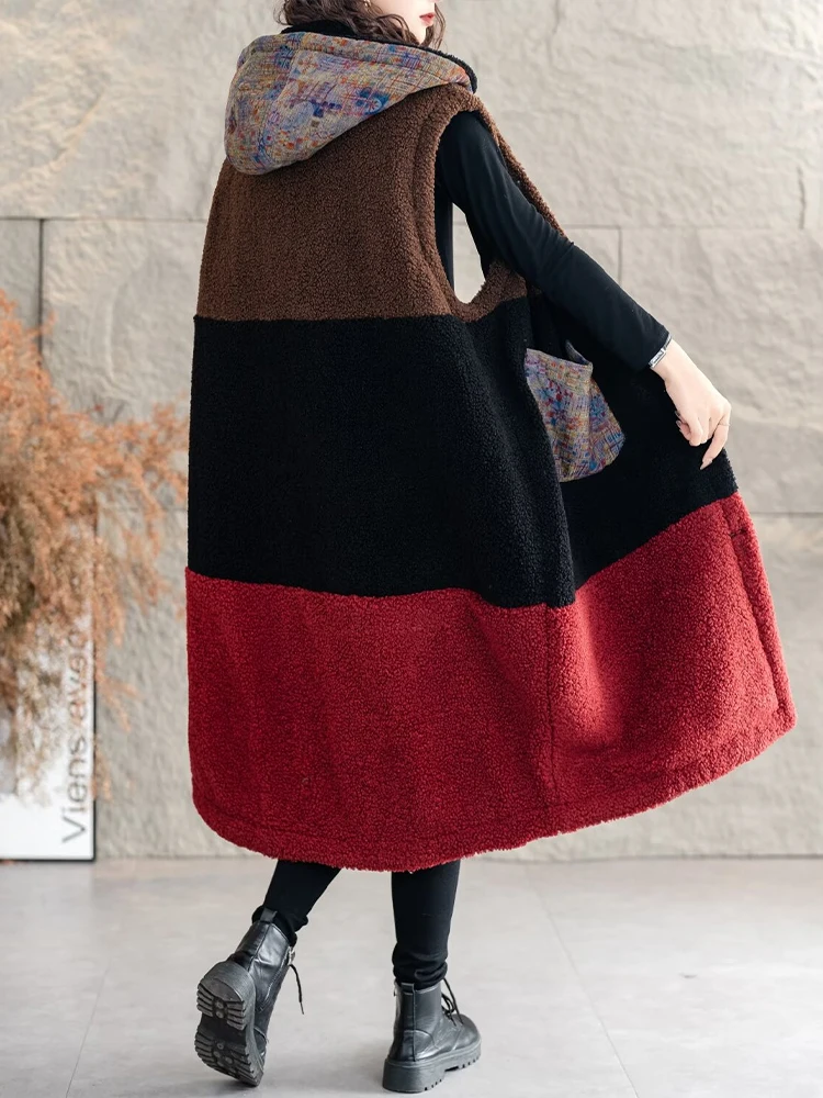 Женский жилет Max LuLu с меховой подкладкой