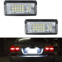 white led license plate light canbus auto tail light lamp led bulbs number lamp for 1998 2003 bmw 3 series 325i e46 m3 2d coupe