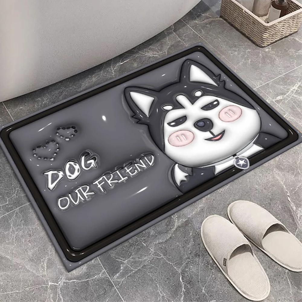 

3D коврик для ванной из диатомовой грязи
