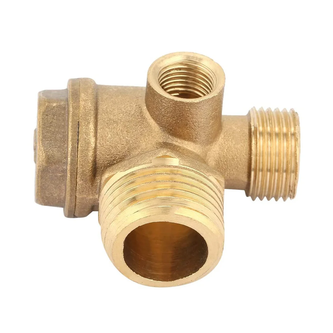 

1 Three-Way Air Compressor Check Valve Direct Connection Air Compressor Check Valve Valve Port: 20mm 16mm 10mm