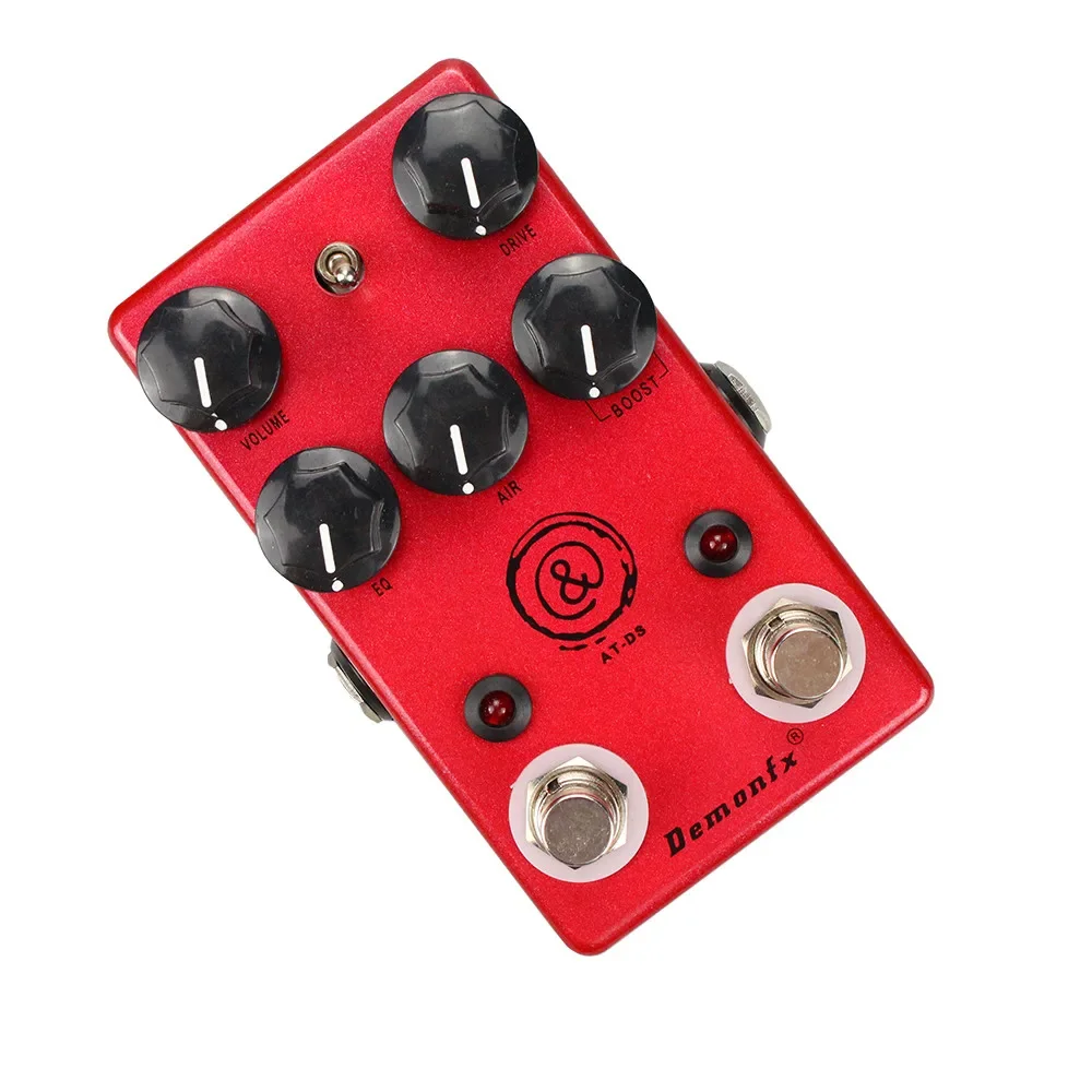 Фото Demonfx AT-DS AT-DS CK COMPRESSOR Overdrive Гитарная педаль эффектов Overdrive с True Bypass CK COMPRESSOR АВТО WAH Гитарная часть №2