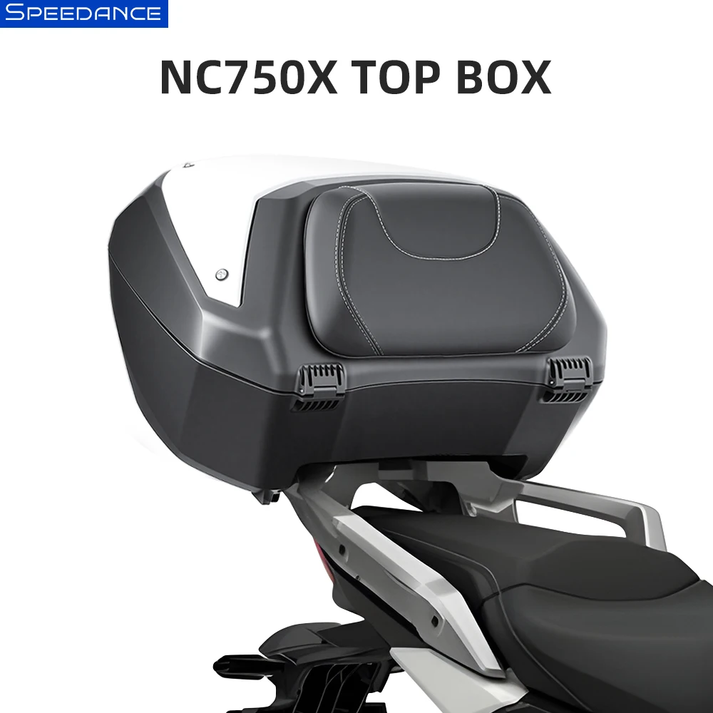 Фото Мотоциклетный кофр для Honda NC750X, быстросъемный задний багажник, водонепроницаемый дорожный кейс для хранения шлема №1