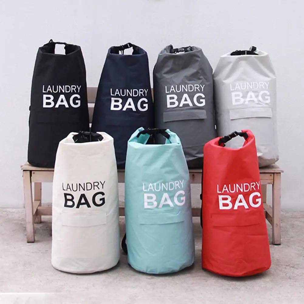 

Space Saving Laundry Hamper Practicability 600D Oxford Cloth Soft Clothes Organizer with Adjustable Shoulder Strap for Home